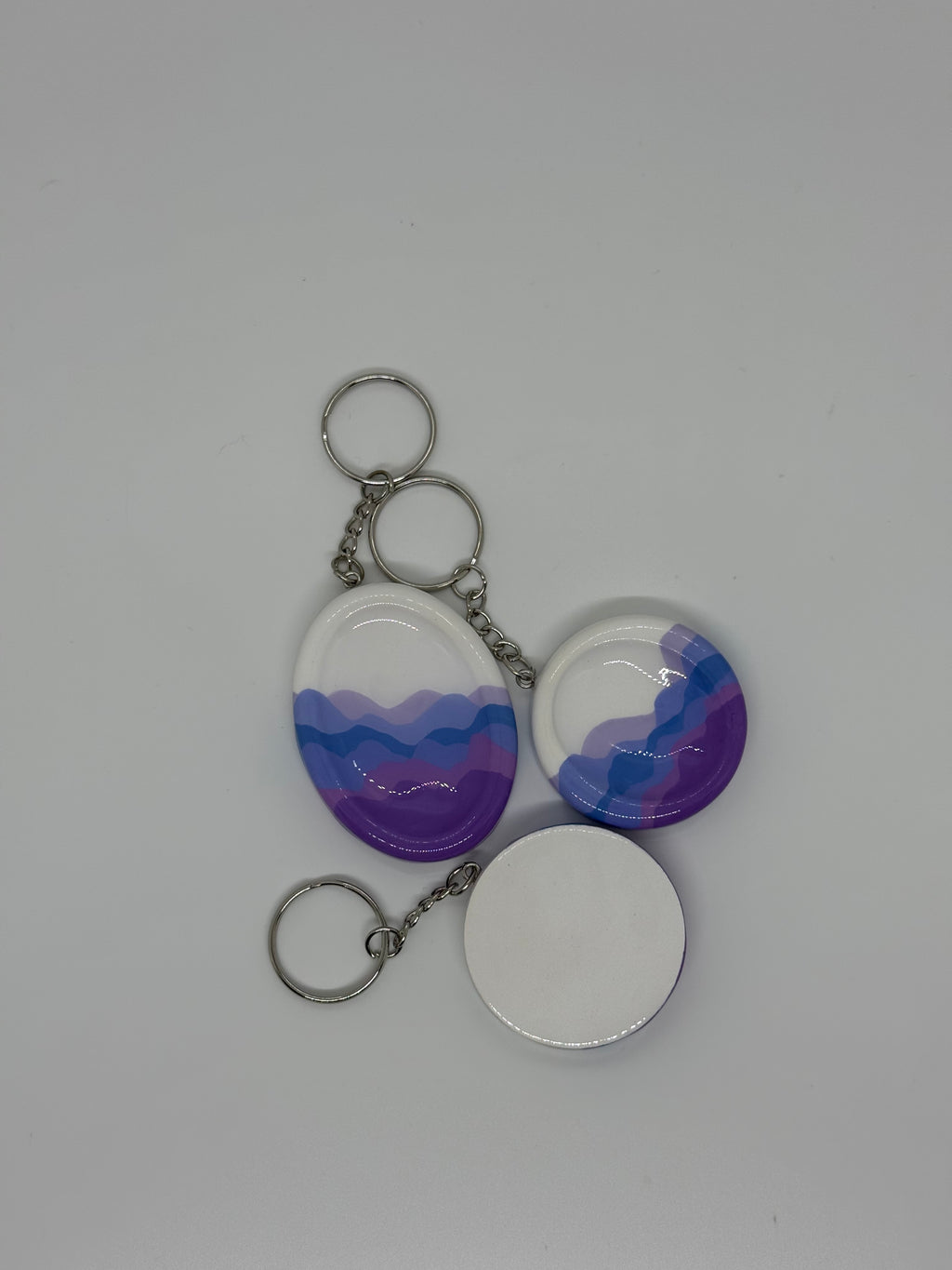 Layered Cloud Worry Stone