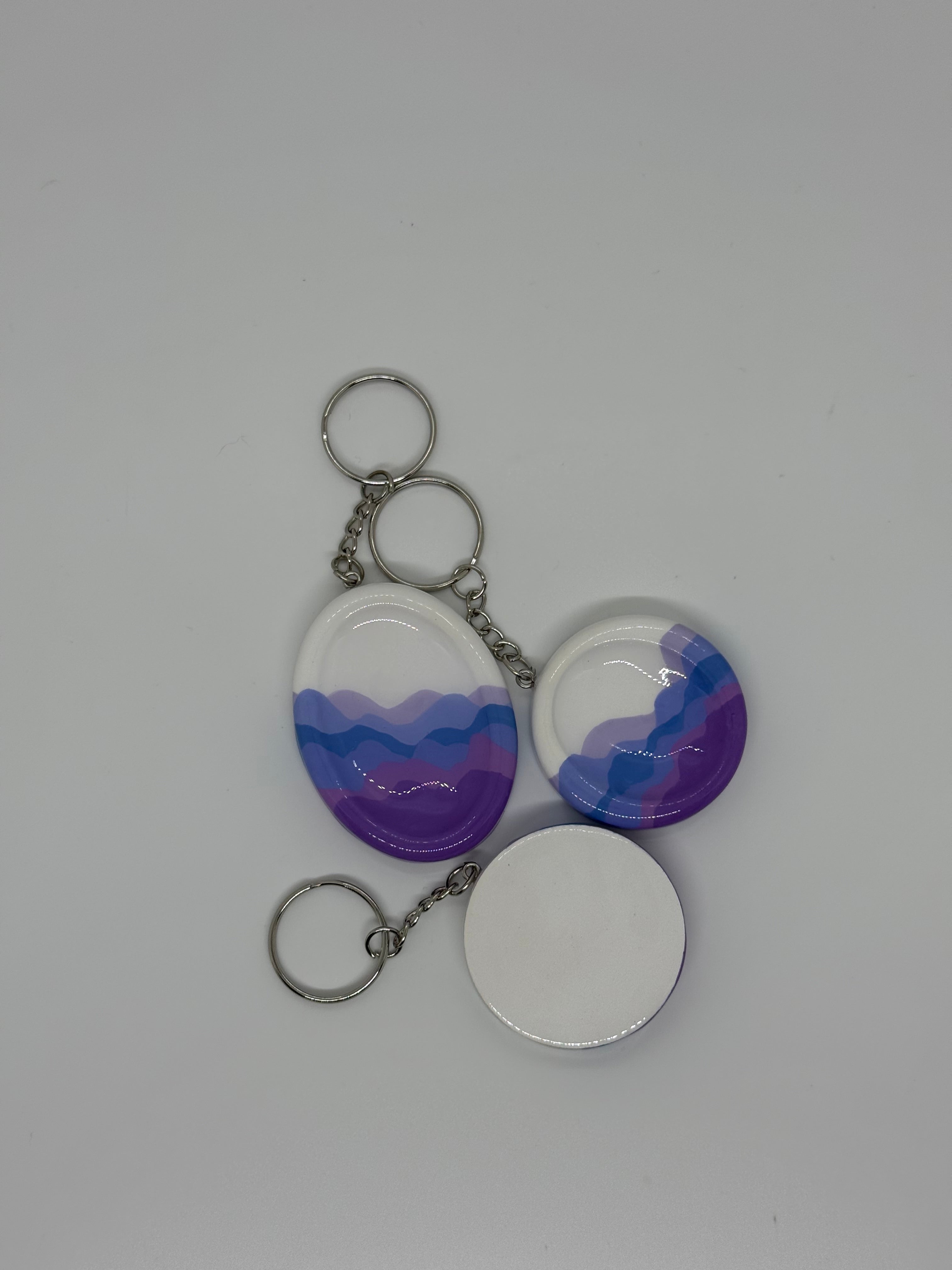 Layered Cloud Worry Stone