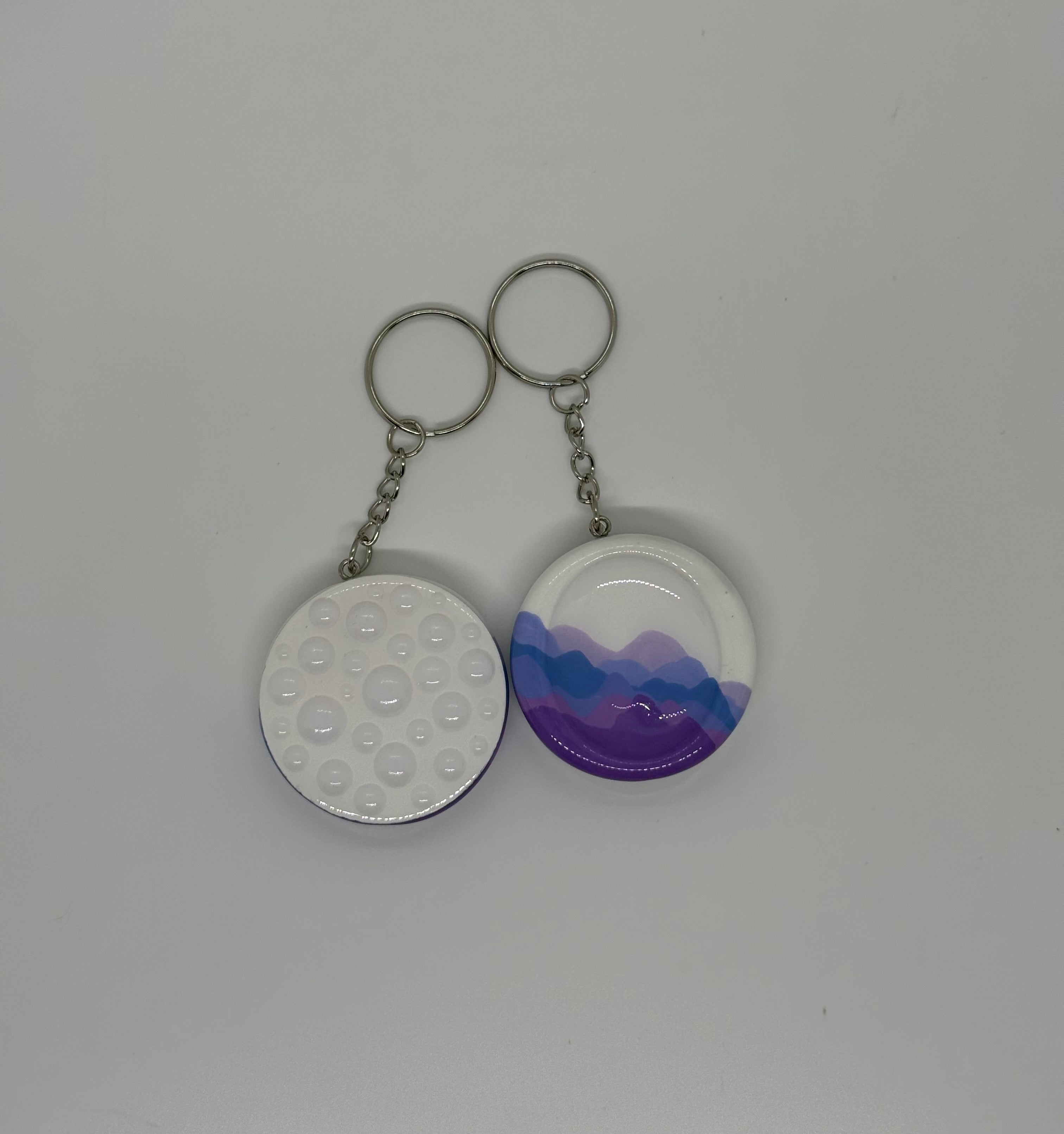 Layered Cloud Worry Stone