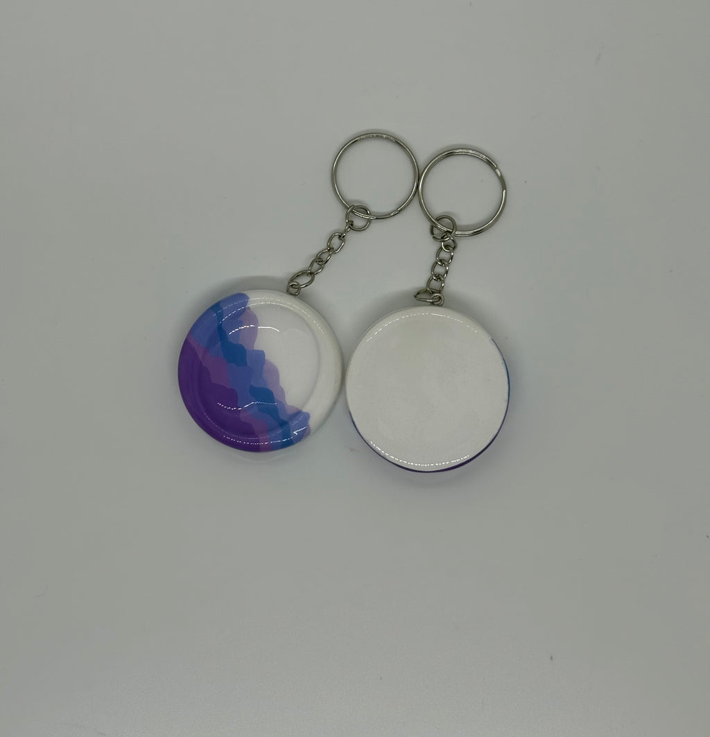 Layered Cloud Worry Stone