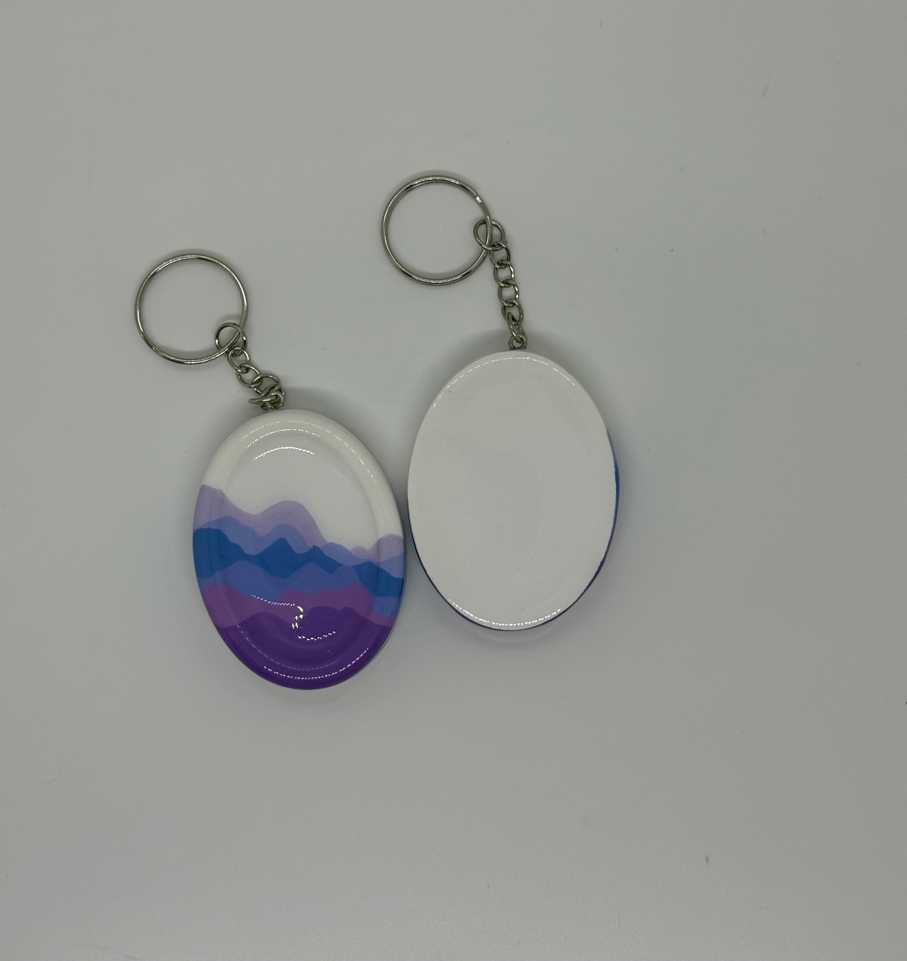 Layered Cloud Worry Stone