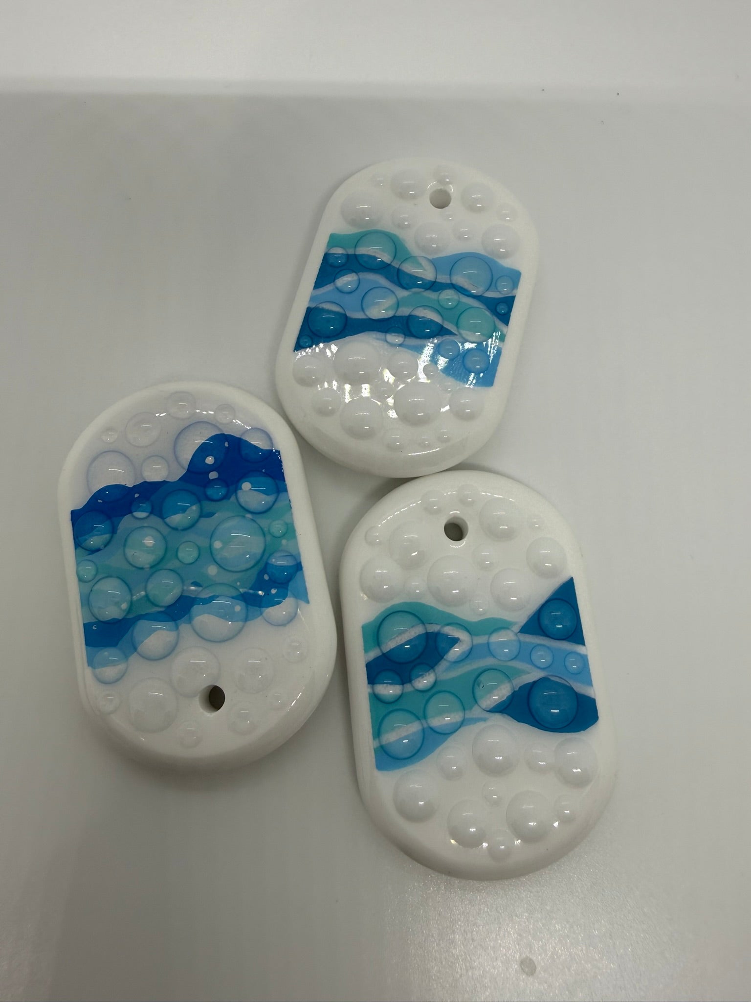 Sea Glass Bubble Texture Token