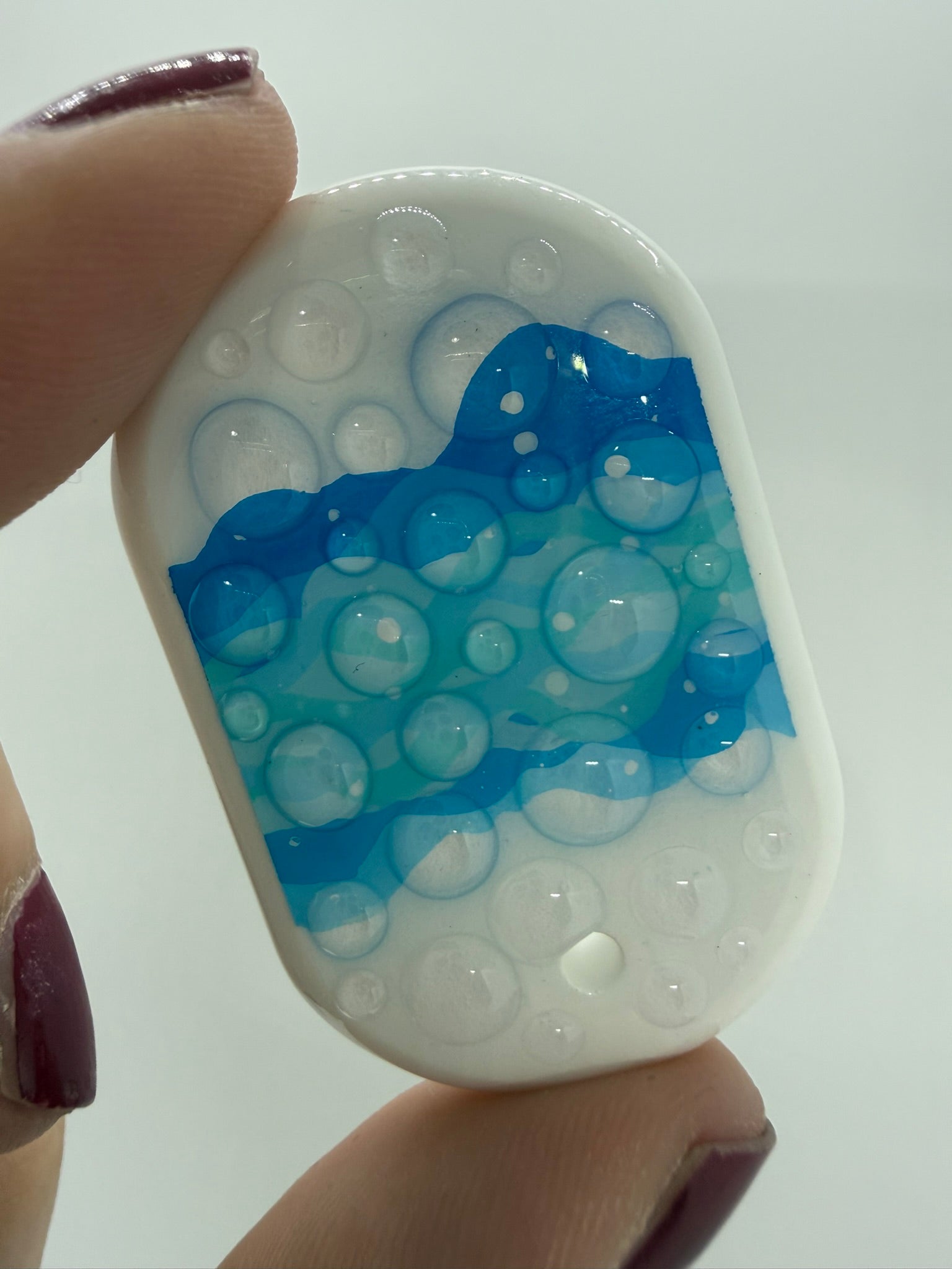 Sea Glass Bubble Texture Token