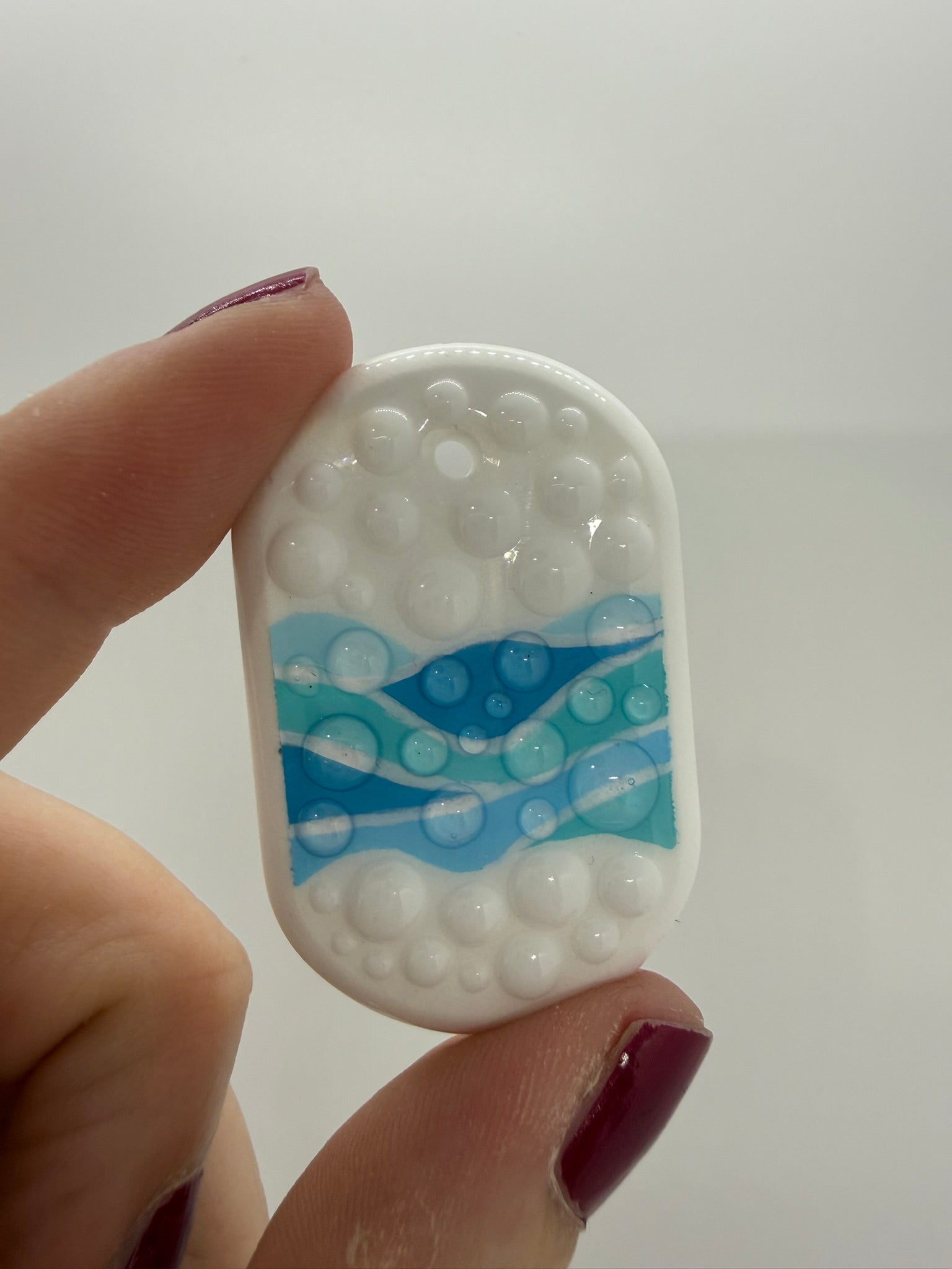 Sea Glass Bubble Texture Token