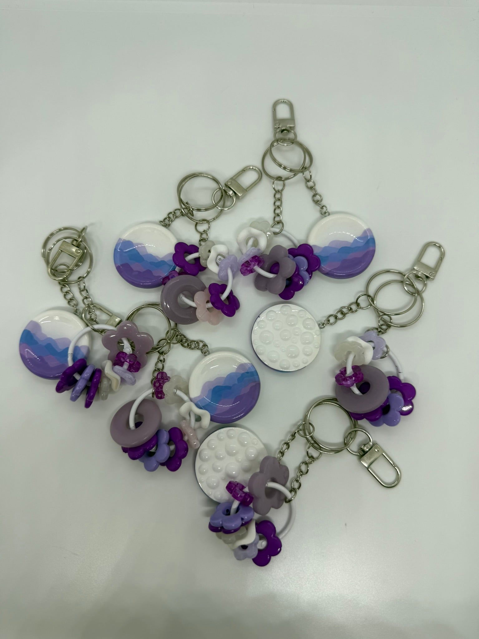 Layered Cloud Worry Stone